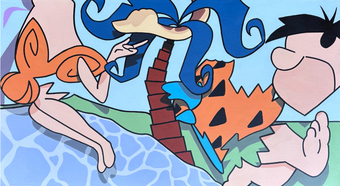 Michelangelo's Fall of Man painting by Stimuleye