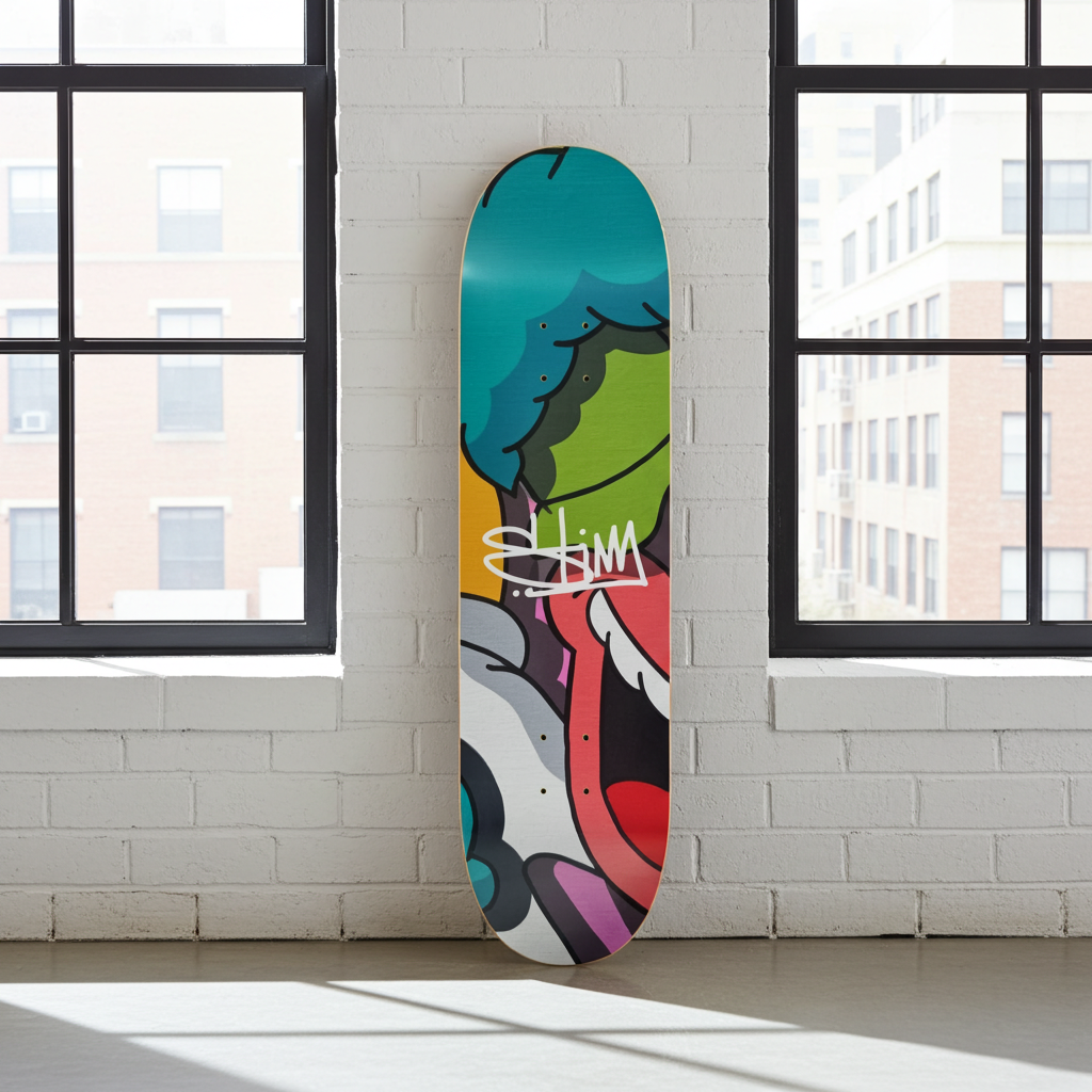 Limited Edition "Krusty" 8-1/4 Skateboard Deck - The Stimsons Collection