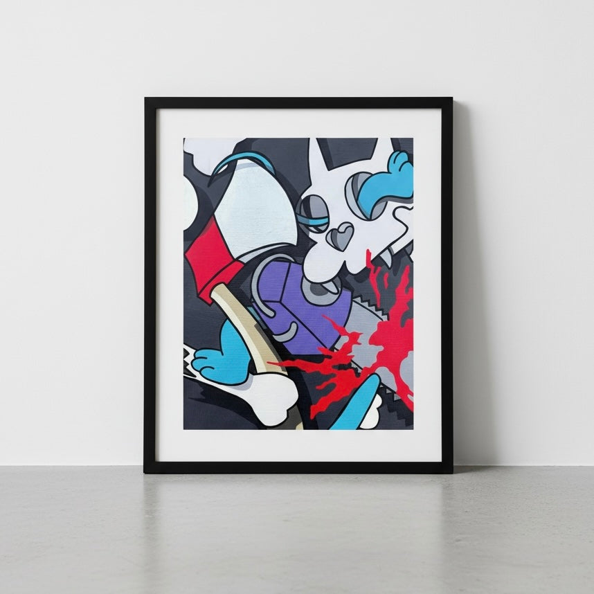"Itchy & Scratchy" Fine Art Print – Stimsons Collection