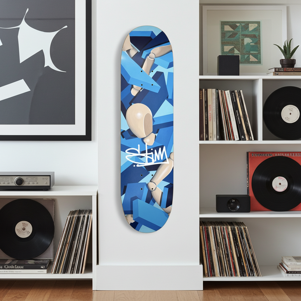 "Deconstructed Mannequin" 8-1/4 Skateboard Deck (Limited Edition)