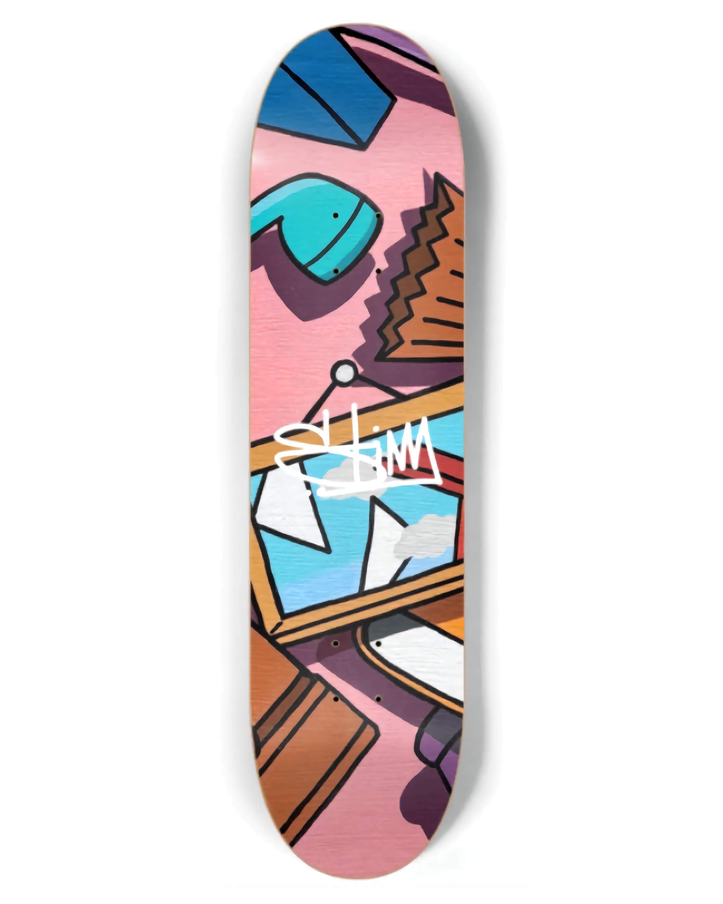 Limited Edition "Living Room" 8-1/4 Skateboard Deck - The Stimsons Collection
