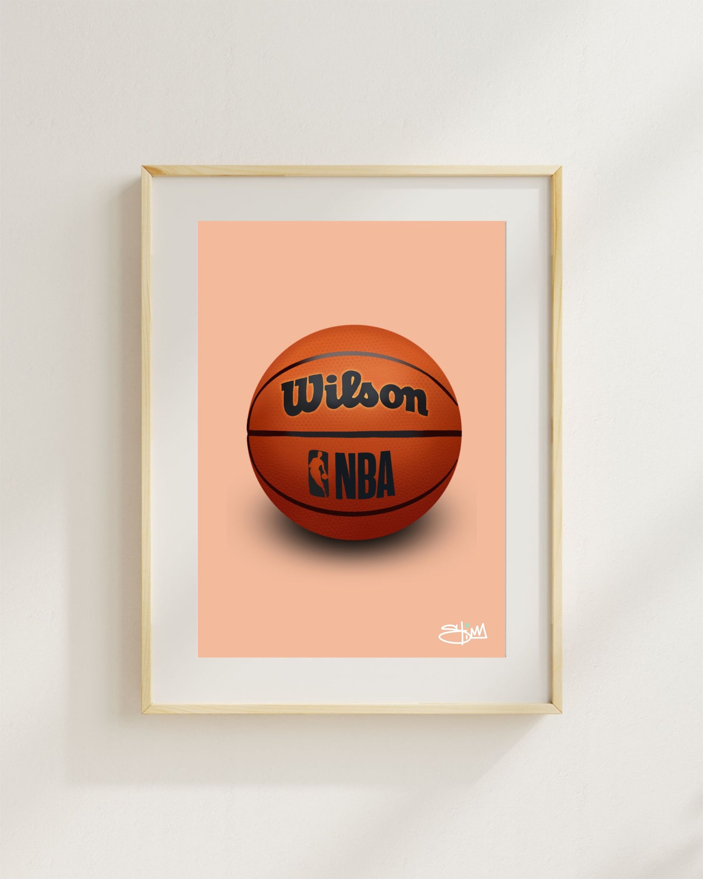 Wilson NBA Basketball Poster