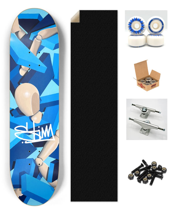 "Deconstructed Mannequin" 8-1/4 Skateboard Deck (Limited Edition)