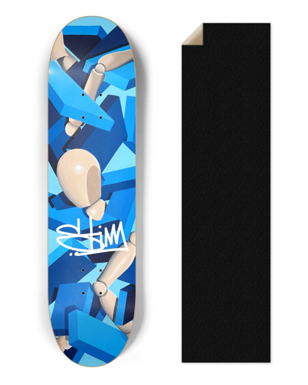 "Deconstructed Mannequin" 8-1/4 Skateboard Deck (Limited Edition)