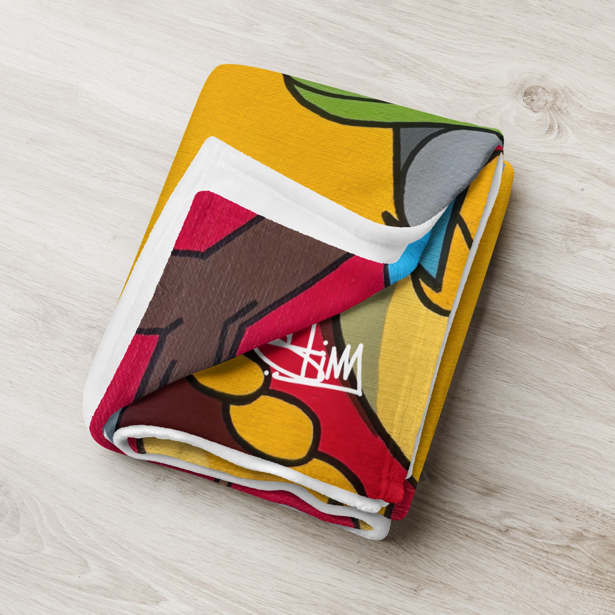 "Bart" Premium Throw Blanket - The Stimsons