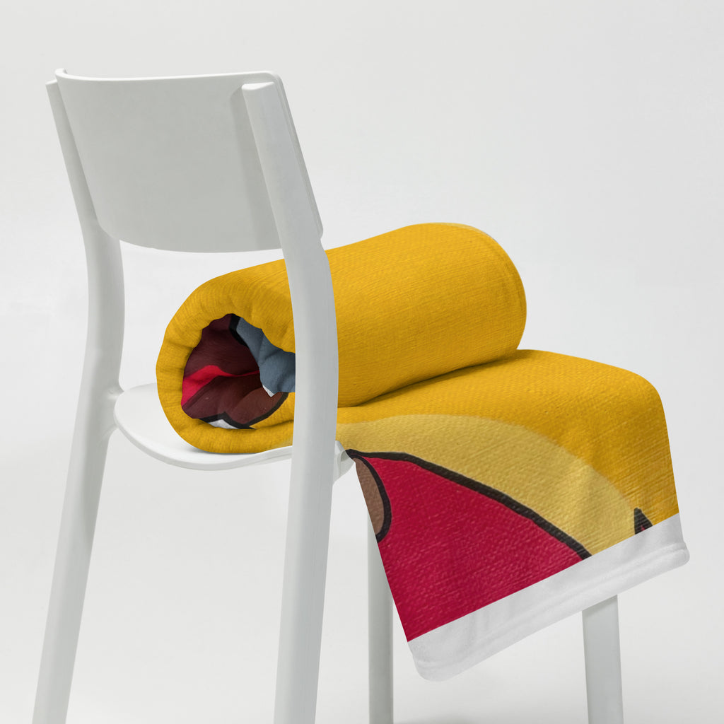 "Bart" Premium Throw Blanket - The Stimsons