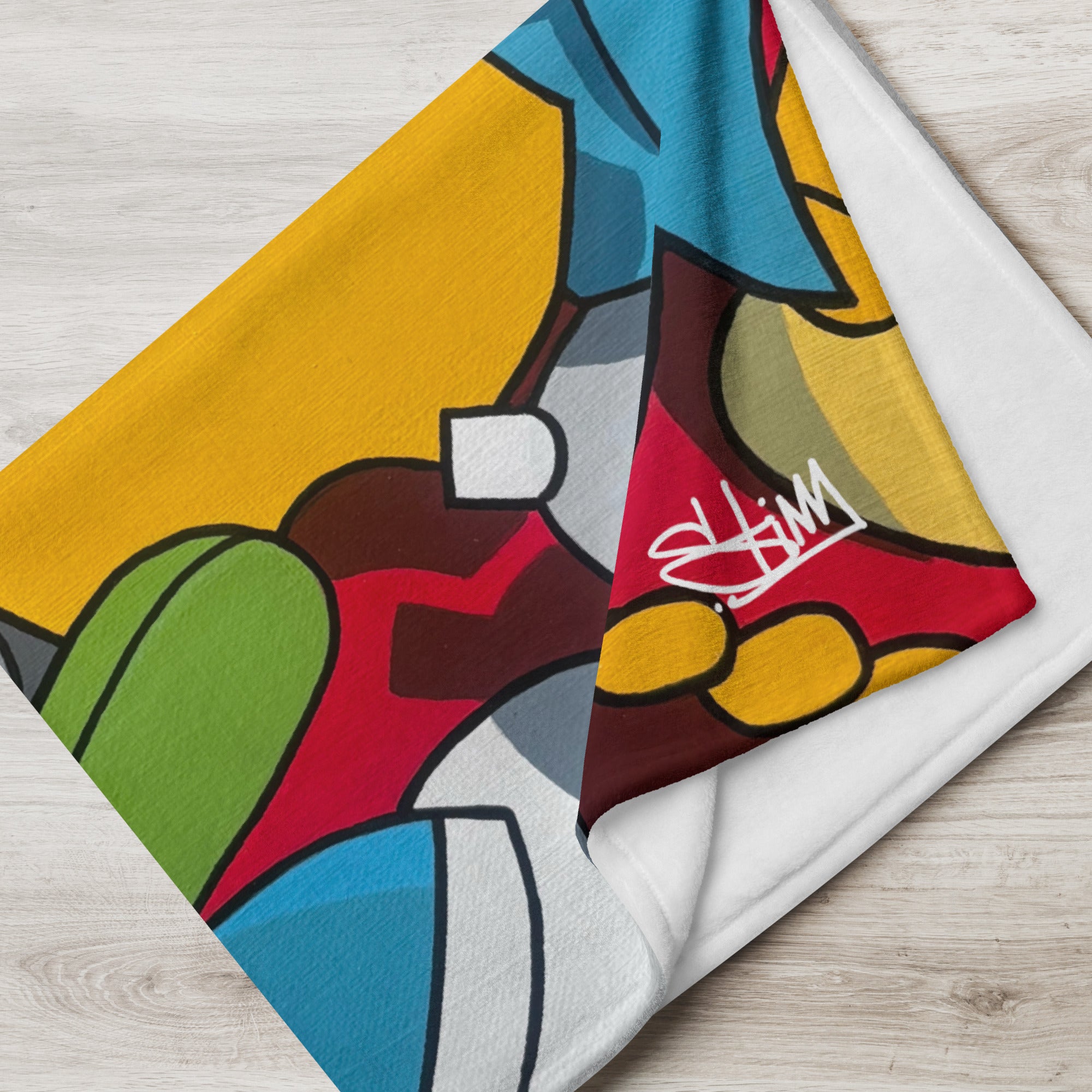 "Bart" Premium Throw Blanket - The Stimsons