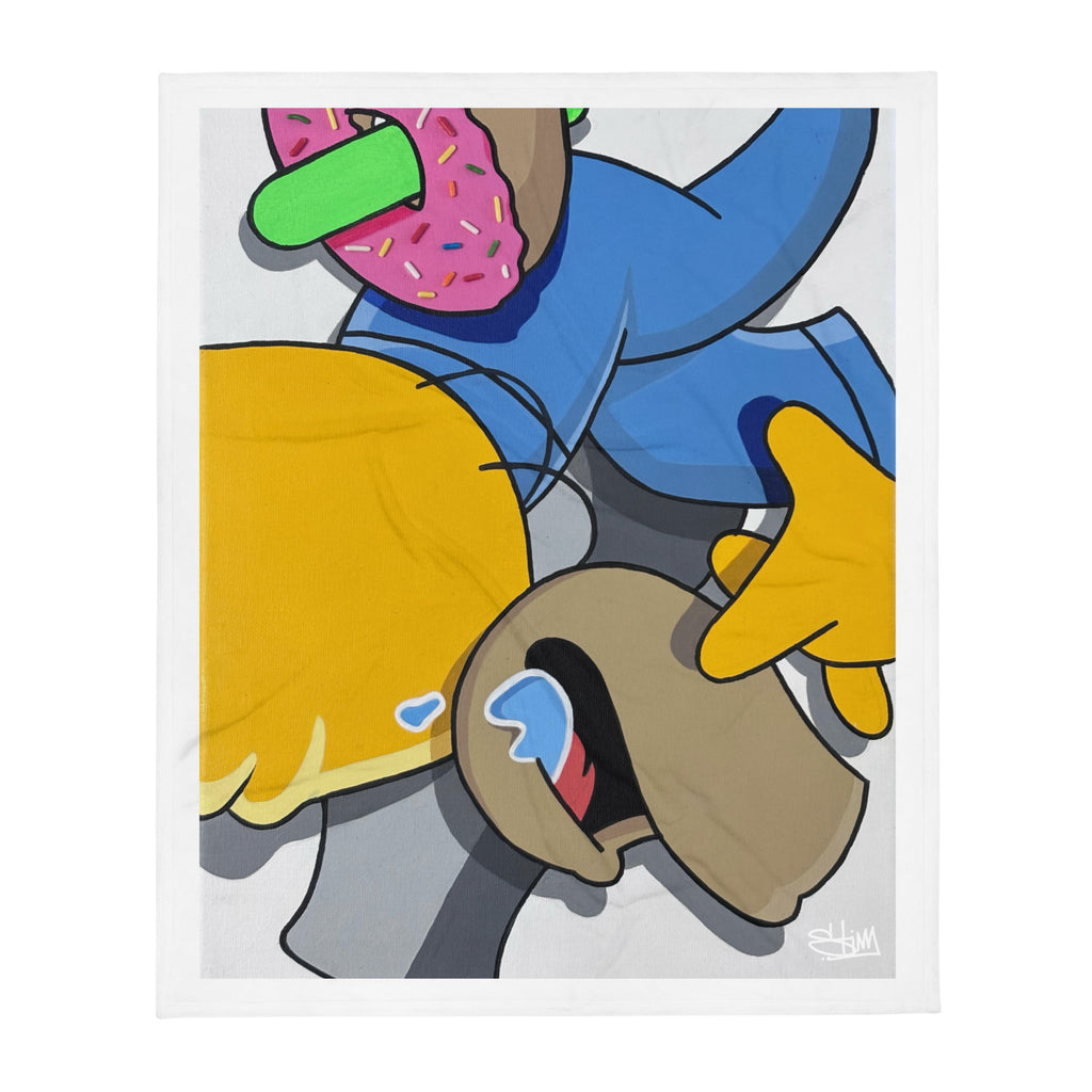 "Homer" Premium Throw Blanket - The Stimsons