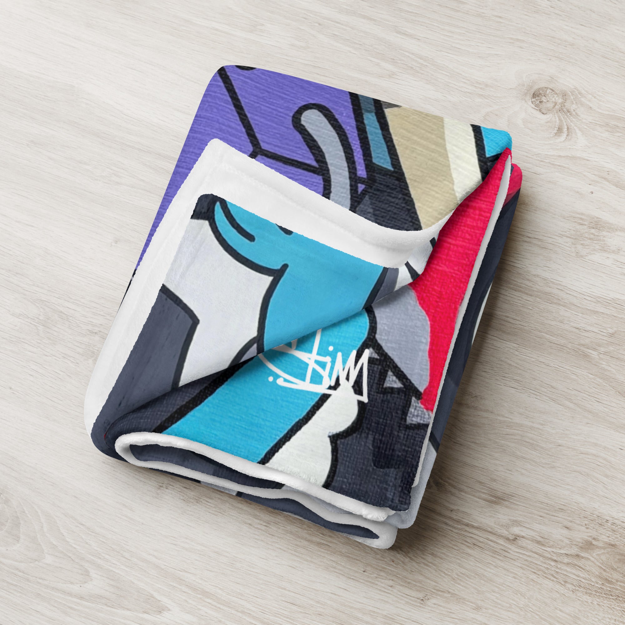 "Itchy & Scratchy" Premium Throw Blanket - The Stimsons