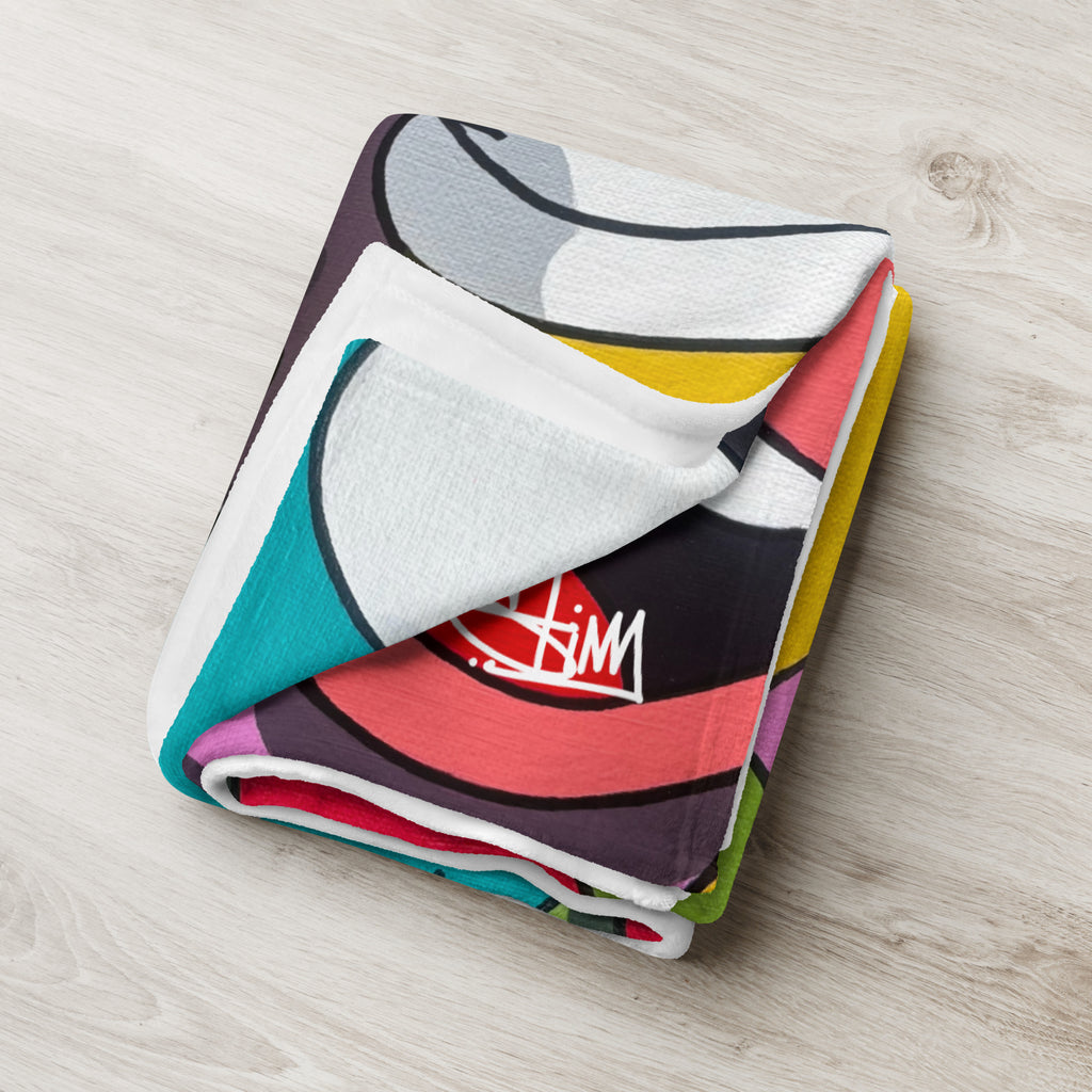 "Krusty" Premium Throw Blanket - The Stimsons