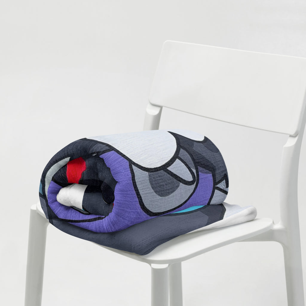 "Itchy & Scratchy" Premium Throw Blanket - The Stimsons