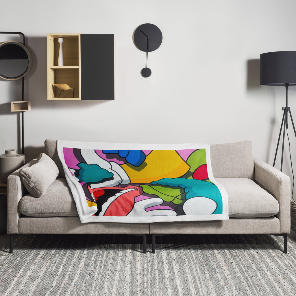 "Krusty" Premium Throw Blanket - The Stimsons